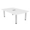 Skutchi Designs 45.25 in W, 71.5 in L, 29 in H, Engineered Wood Top, White H-AREC-4672-PT-09-EL - alternate 1